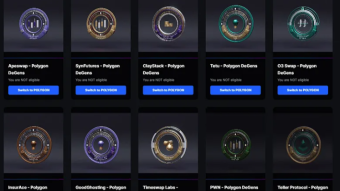 Polygon DeGens Quests — Claim your 26 Different Free NFTs