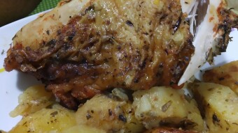 Foodbook #264 Roast Chicken and Potatoes
