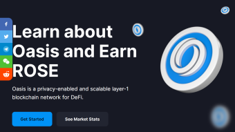 🔥 Oasis Network X Coinmarketcap || Learn & Earn $ROSE Tokens.