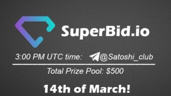 Join the AMA of Satoshi Club x SuperBid.io. Rewards: 500 USDT, March 14th.