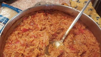 Foodbook #441 Greek traditional giouvetsi