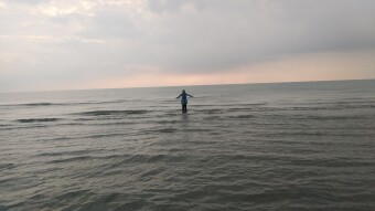Last Chance to Swim in The Sea Before The Cold Season Arrives!
