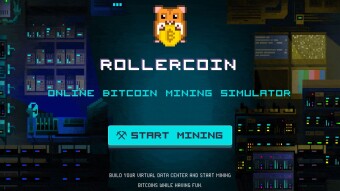 Trying out rollercoin and mining some free BTC!
