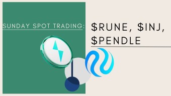 Sunday Spot Trading: $RUNE, $INJ, $PENDLE