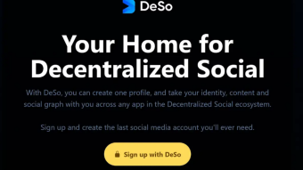 Why did I create but paused my DeSo account