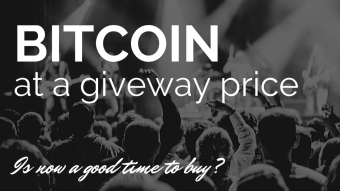 Bitcoin at a giveaway price: Is now the time to buy?