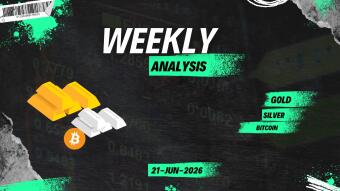 GOLD/SILVER/BTC: Weekly Analysis(Jun 21, 2026)