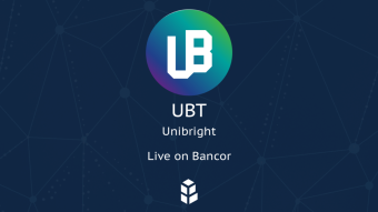 Unibright (UBT) Liquidity Pool is Live on Bancor