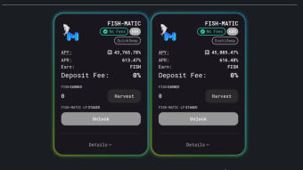 Start farming on Polygon and earn a much higher APR!!