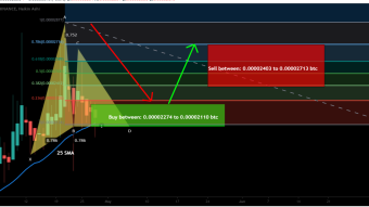 Everex (EVX) formed bullish Gartley for upto 28.5% move