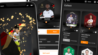 Porsche enters NFT market with trading platform FANZONE - First collection of licenced NFTs of German Football Association (DFB) players