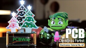 PCB Christmas Forest