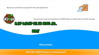 DCrops - Harvest your NFT Crops and Earn Hive