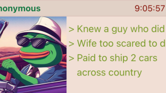 Business Idea: Driving Cars Across the Country | 4chan greentext