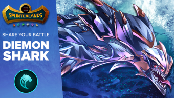 Forms good relationships - my reason to play Diemonshark in Splinterlands
