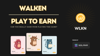 Walken | Tutorial | Play to Earn | WLKN | Gaming | Solana