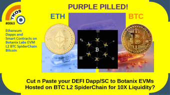 PURPLE PILLED!  Orange BTC Pill + Blue ETH Pill = Purple MYFI Pill?