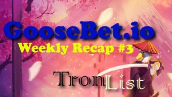 Goosebet.io – Weekly Recap #3