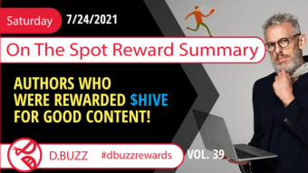 On The Spot Reward Summary, Week 39