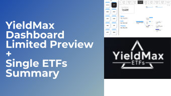 YieldMax Single ETFs Summary Week Ending Mar 22 2024