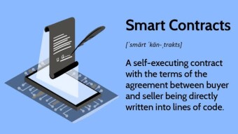 Side view of smart contract