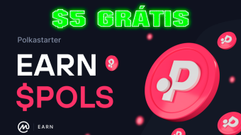 EARN $5 IN TOKENS $POLS - AIRDROP POLKASTARTER & COINMARKETCAP