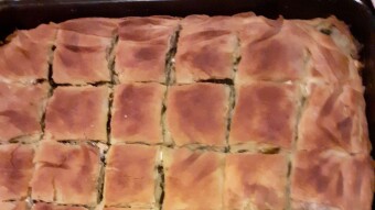 Foodbook #772 spinach pie