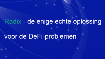Radix is de enige echte oplossing voor de DeFi-problemen — dit is waarom