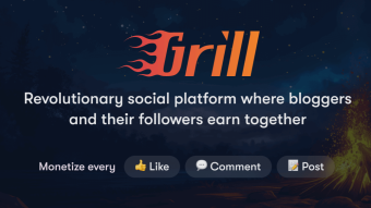 Grillapp - Polkadot SubSocial Network Earning SUB token