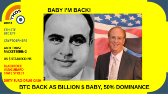 Baby were back!  US $ 2T Cryptosphere Market Cap  BTC @ US $1T -  Blackrock ETH ETF Darkness coming?