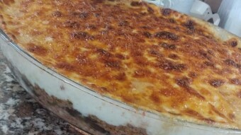 Foodbook #704 Greek traditional mousaka
