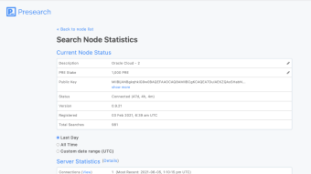 Presearch Node Updates!