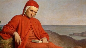 Did Dante also know that the Earth is not flat?