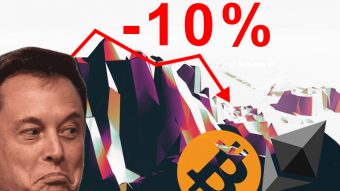 Is Elon Musk the reason why Bitcoin and Ethereum plunges over 10% in the last 24hrs? Dave Portnoy thinks so.