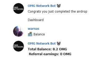 $20 OMG Network (OMG) AIRDROP