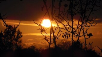 Warm sunsets on cool autumn evenings in beautiful Silesia