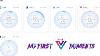 My First Vault Investments Payments - Is it worth it?