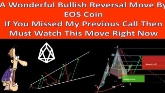 Wonderful Bullish Reversal Move By EOS Coin If You Missed My Previous Call Then Must Watch This Move