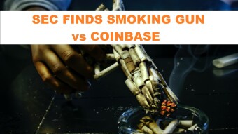 SEC think they have found the smoking gun in their case vs Coinbase