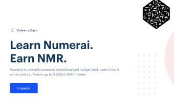 Coinbase Earn: new crypto (Numeraire)