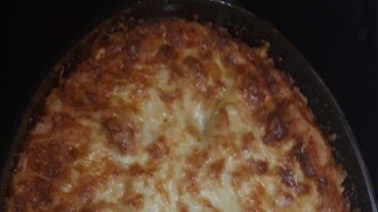 Foodbook #527 soufflé with pasta