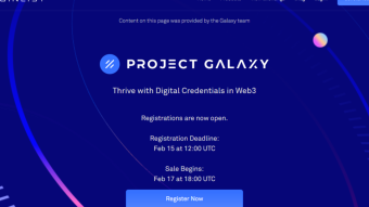 Project Galaxy (GAL): Coinlist Crowdsale