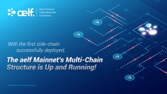 With the first side-chain successfully deployed, the aelf Mainnet’s multi-chain structure is up and running!