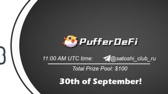Join the AMA of Satoshi Club x PufferDefi Russian. Rewards: 500 USDT, September 30th.