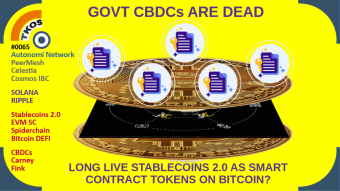 CBDCs are Dead. Long Live US Stablecoins 2.0 on Bitcoin?