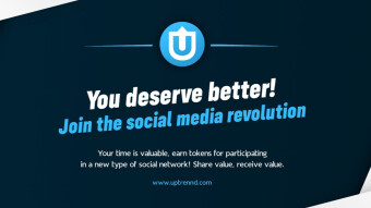Uptrennd, a new social media platform that earns you cryptocurrency