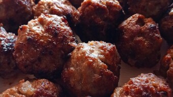 Foodbook #1217 meatballs