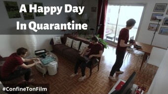 A happy day in quarantine