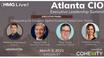 Speaking at the HMG Atlanta Virtual CIO Summit