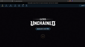 Gods Unchained: card game in which you can sell your cards for real ethereum.